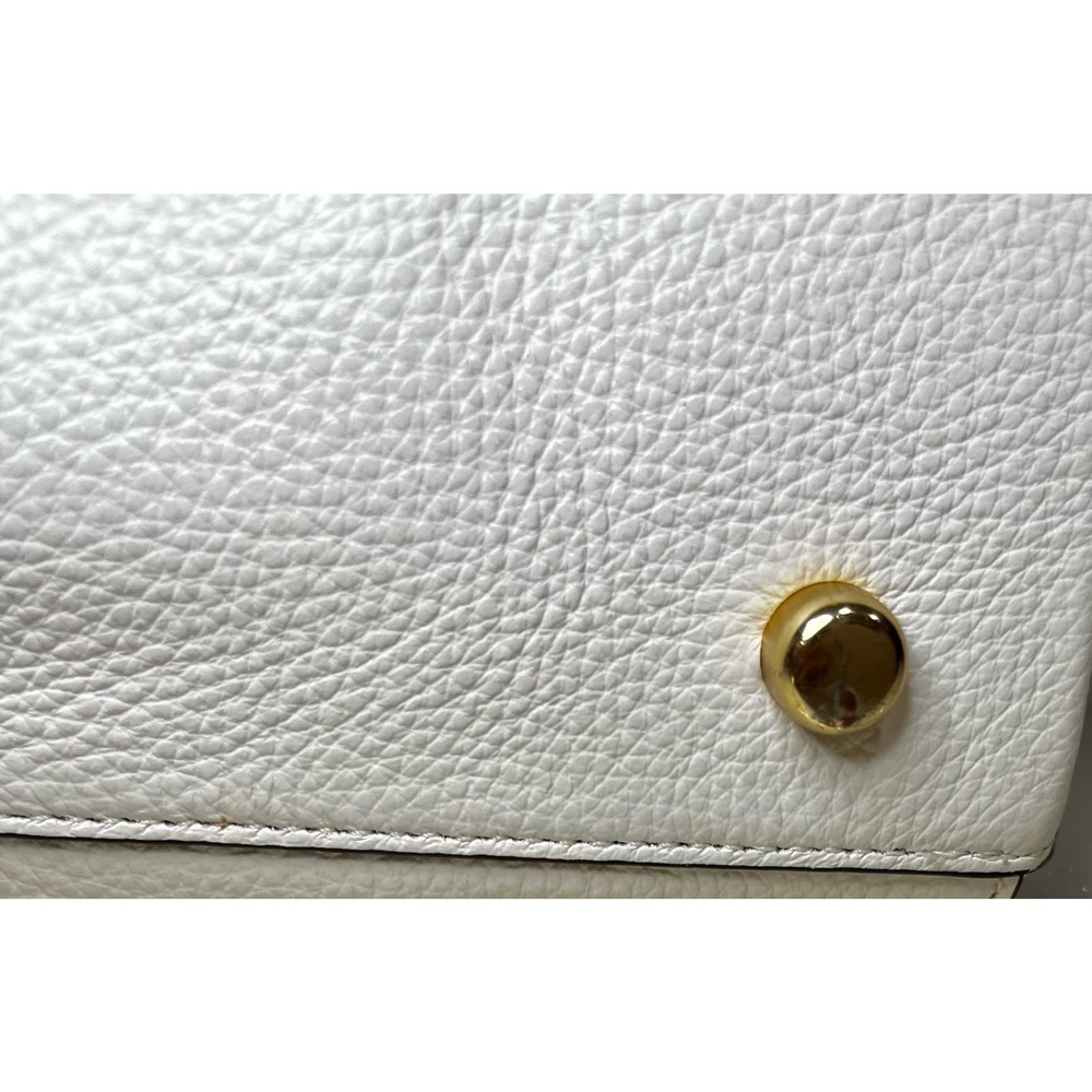 Coach F76642 Pebbled Leather Mia Satchel Bag - Picture 11 of 12